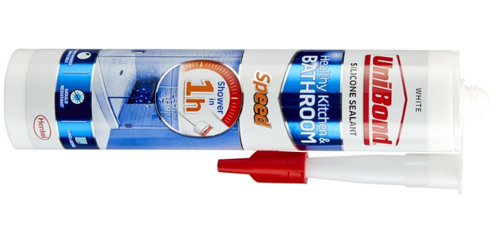 UniBond Speed Seal Shower & Bathroom Sealant (ice white)