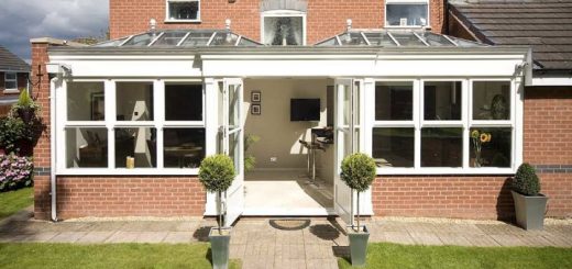 A modern orangery - like this one from Orangeries UK- can add value