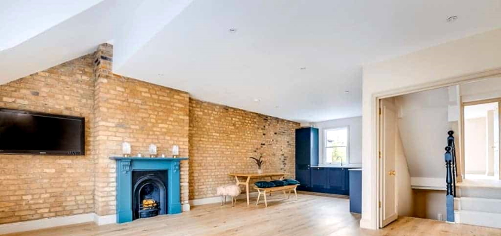 One of Clapham Construction's loft conversion projects in London