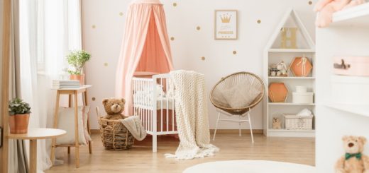 Creative colours and textures can help turn a nursery into a real sanctuary
