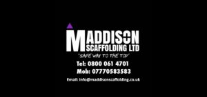 Maddison Scaffolding logo